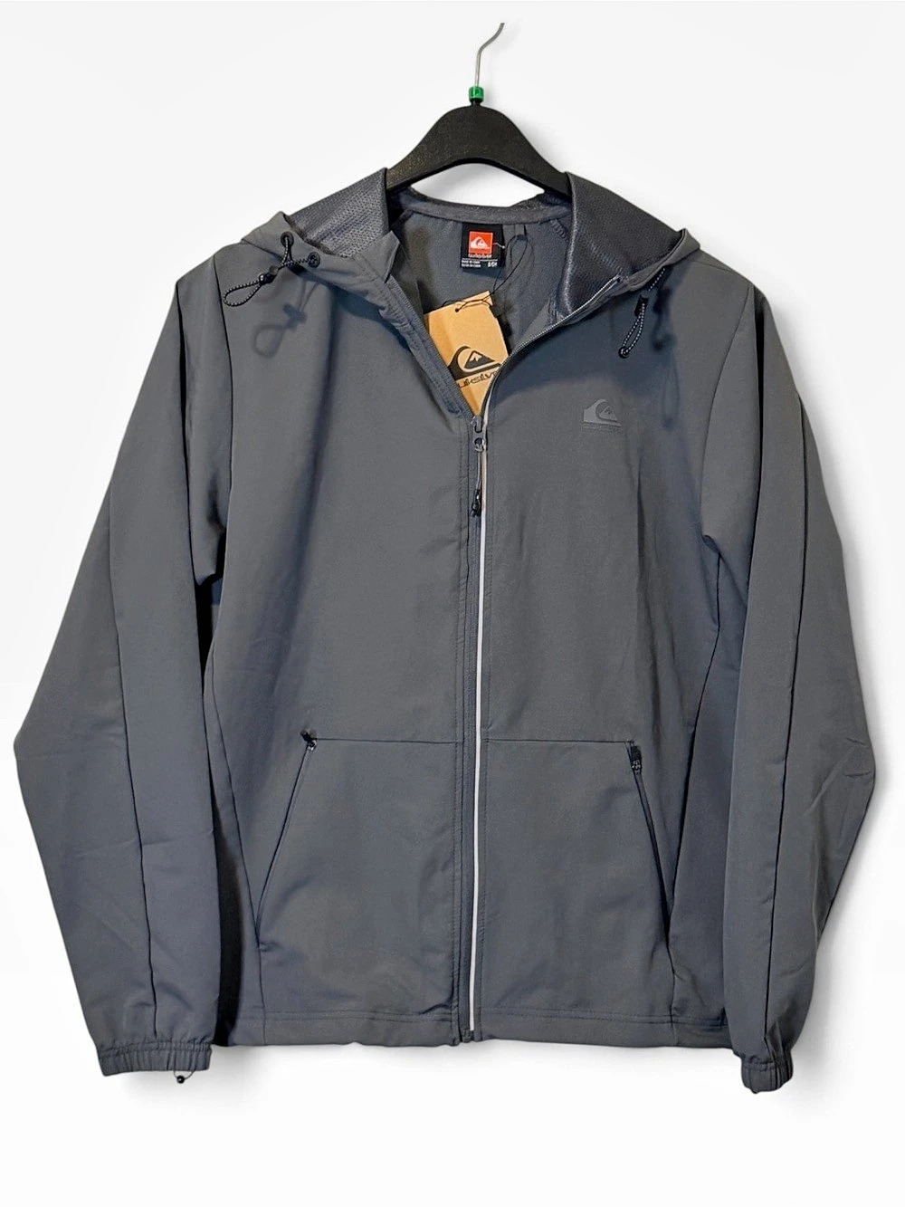Quiksilver Iron Gate Men'Small Gray Jacket Size Small NWT